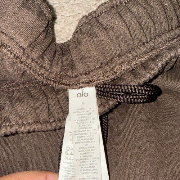 Alo Accolade Espresso Sweatpants - Picture 6 of 9